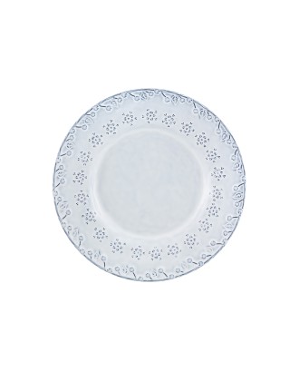 Farfurie pentru desert, alb, 22.9 cm, Flora - BORDALLO PINHEIRO